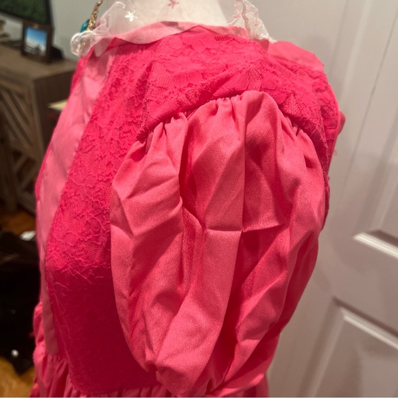Princess Peach Costume Cosplay Adult Small Halloween - Picture 5 of 14